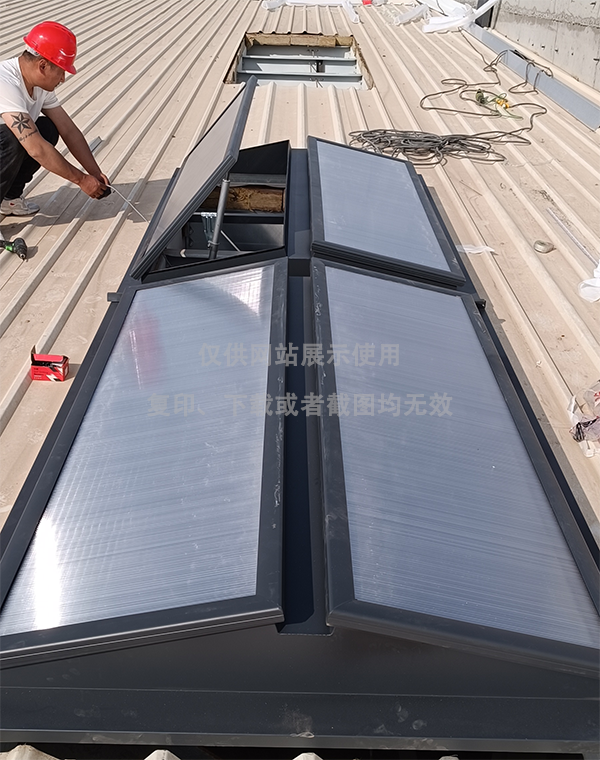 兰州王老吉生产车间德令哈排烟天窗