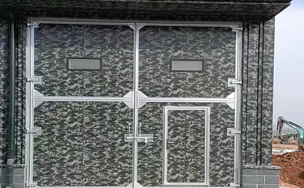 德令哈工业平开门