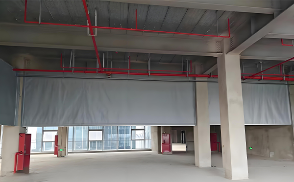 德令哈防火布挡烟垂壁